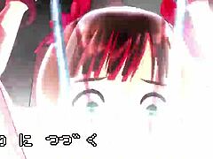 ハルカが3Dアニメで激しい辱めを受けるエロクリップ