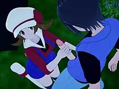 Bea Saito And Lyra Kotone In Pokemon Adventure