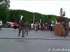 EIFFEL TOWER PUBLIC SEX ORGY