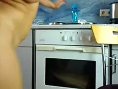 Spicy Kitchen Delights Big Booty Toy Play Unleashed In Webcam Solo Garage Masturbation