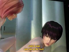 哇！可爱人妖猛干小男生的紧屁眼，扶她动画！