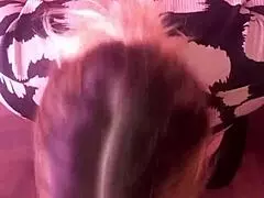 Sucking that delicious black cock and taking cum in mouth!