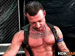 Muscular Gay Studs Get Asses Creampied Hard!