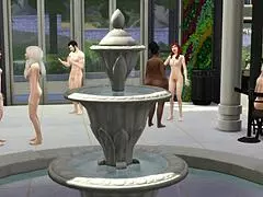 Dexter Uses X-Ray Glasses in Sims 4 Naked Scene