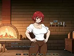 Tomboy love in hot forge hentai game episode 1 she masturbates thinking of you