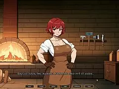 Tomboy love in hot forge hentai game episode 1 she masturbates thinking of you