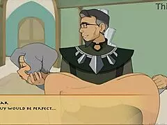 Sloppy Blowjob Scene In Four Elements Trainer Book 4