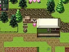 Noelle Does Her Best in Hentai Game