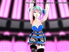 i love watching anime hentai with hatsune miku in it
