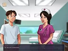 i can’t stop watching Summertime Saga 201 for hot anime action