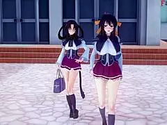 Akeno Got A Surprise For You Hs Dxd Ntr Madness 7 Full Movie