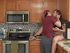 Squirting Sexy Panties Ass Big Ass Kitchen Couple Fucking Wife Brunette In Passionate Session