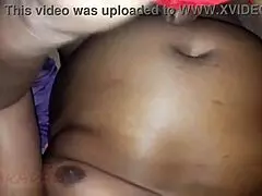 Ebony Amateur Delivers Hot Blowjob and Titjob