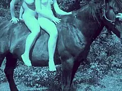 مغامرات تابو ريترو مع كس وكلب