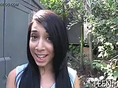 Teen 18+ babe couple in rough oral sex