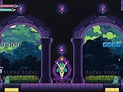 Flip Witch Hentai Game Ep 13: Monster Cock Titjob with Facial Cumshot