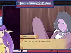 Avatar trainer bonus milfy blowjob