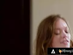 I caught my hot stepmom Reagan Foxx making out with her sexy coworker Katie Kush