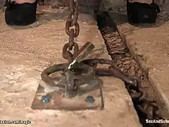 Skinny Redhead Tied Up and Banged Hard in Submission. Can't Believe How Rough It Got! 😱