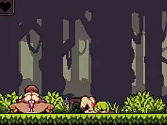 Living with the tribe in this hentai adventure part one