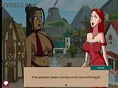 queen's brothel, get snu snu by busty orc?