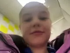 Public Fucking Close-Up with Amateur Hentai Babe Masturbating Outdoors