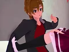 Xenovia and Issei fuck, Rias finds out in HS DXD NTR madness 3