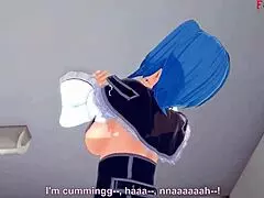 Xenovia and Issei fuck, Rias finds out in HS DXD NTR madness 3