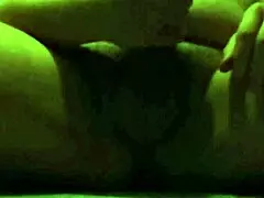 A guy enjoys solo masturbation with dildo in ass