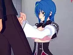 Xenovia and Issei fuck, Rias finds out in HS DXD NTR madness 3