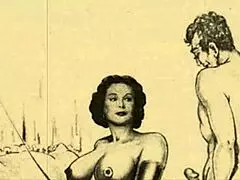 Vintage Erotic Drawings Evoke Deep Emotions