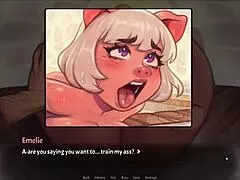 Pig princess hentai game episode 7 in bathroom