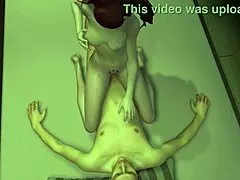 dva from overwatch gets creampied and sucks dick clean