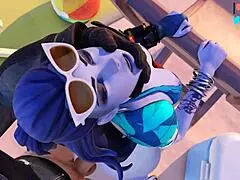 i love this rule34 compilation with brigitte and widowmaker getting rough 3some