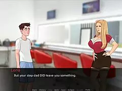 Lust Legacy Hentai Game Ep 5 Features Stepmom in Naughty Lingerie Shoot