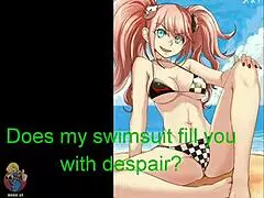 Junko Enoshima in hentai porn from Danganronpa rule 34