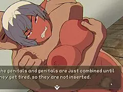 Hentai game NTR rice part 3 elf slut getting fucked