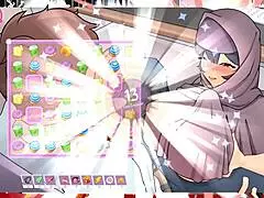 Tsundere Milfin Hentai Game Pornplay Ep 5 My Muslim Boss Is Giving Me A Titjob Under The Desk