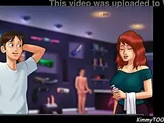 summertime saga sex scene massage parlor sex adventure