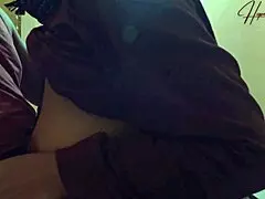 Boldly Riding Monster Cock To Satisfy Chubby Malaysian Girlfriend At Night