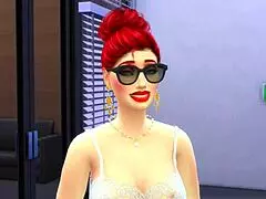 story in a car service: the boss fucks a fat customer in heels