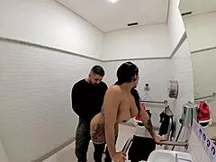 I am Jade cosplay gettin fucked in the bathrom by Mr. Matusalem on Hallowe'en, oh god!