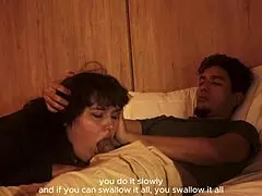 damn, i couldn’t stop and stuffed my cock in her mouth!