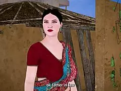 indian step dad fucks step daughter hard while son’s away, omg hindi audio