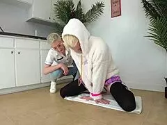 Explosive Cum Compilation With Kinky Blonde Fisting And Handjob Action