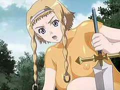 Kompilacja fanservice z anime Queens Blade Exiled Virgin OVA z eng subs