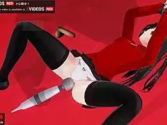 Erotic Anime Rin Punished with Toys, Aroused Squirting Sex, ASMR Voice, Headphones Recommended Sample