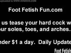 i love making men horny with my feet in pov