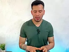 Best friend offers virgin ass on birthday, my huge cock prepares him intensely.