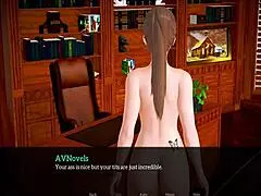 In my new family, the teen gets a monster cock creampie.